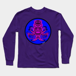 neon captain of the death ecopop Long Sleeve T-Shirt